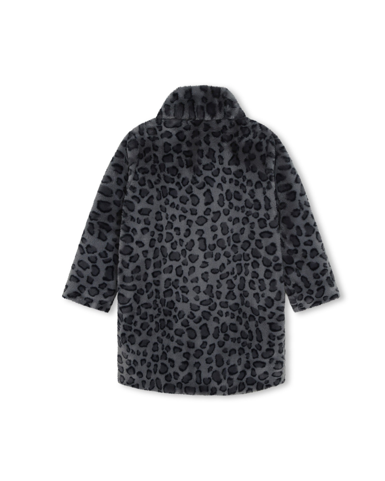 Fleece coat - Black