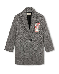 Manteau en laine - Black
