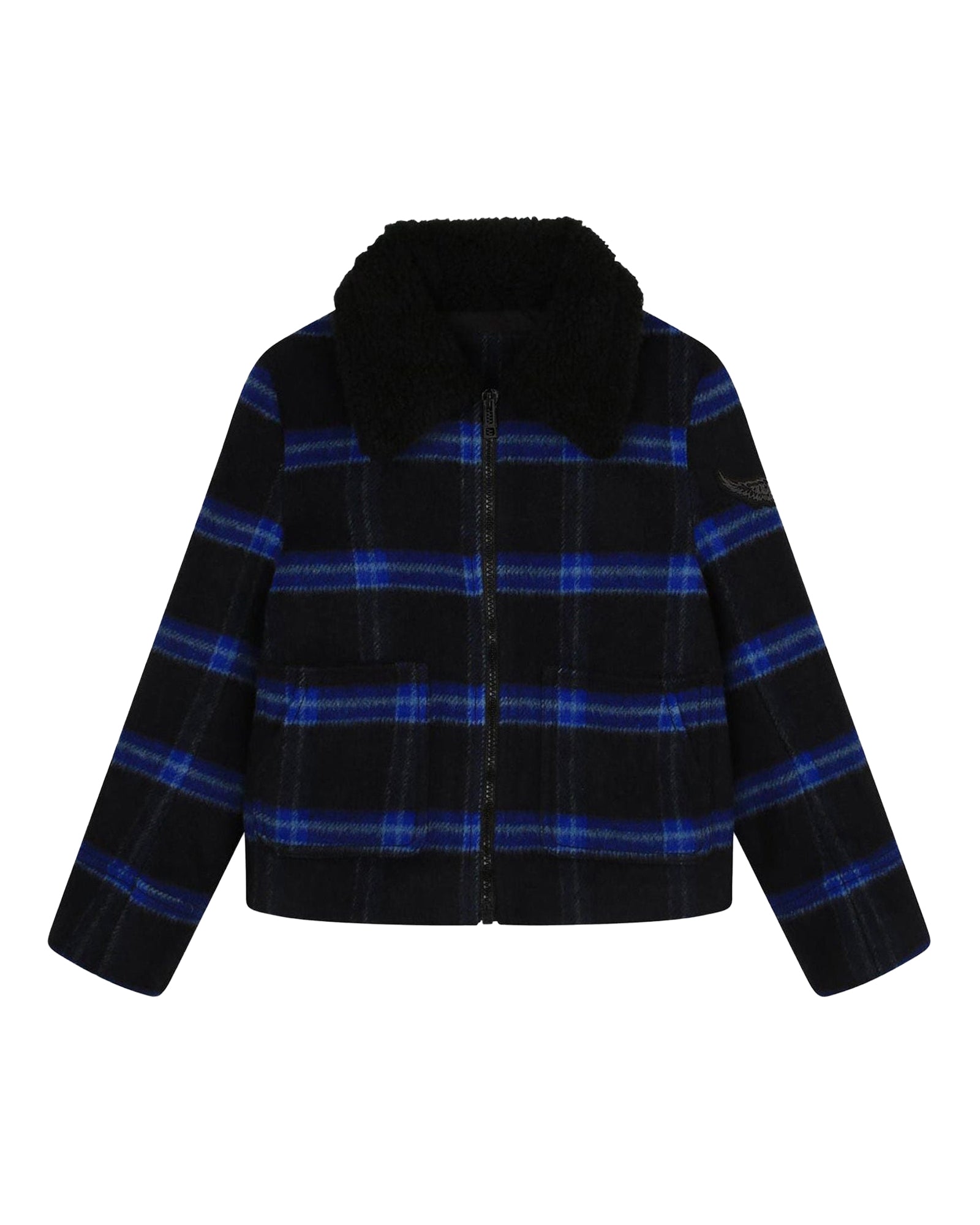 Veste à carreaux - Dark Blue