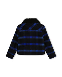Veste à motifs carreaux - Dark blue