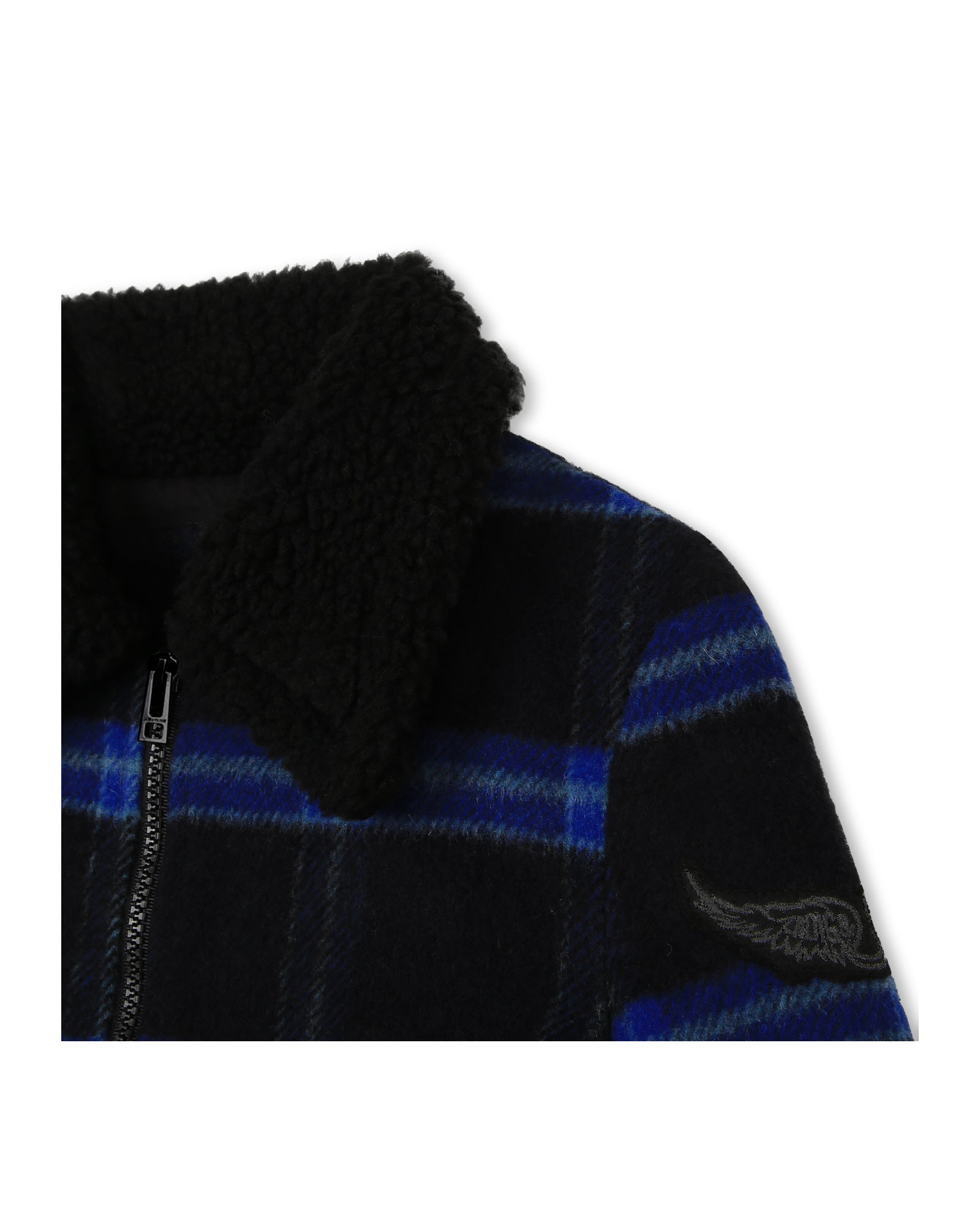 Veste à motifs carreaux - Dark blue