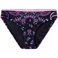 Maillot de bain 2 pièces imprimé all over bandana - Dark Indigo