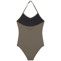 1-piece swimming costume - Army green