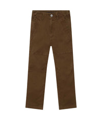 Pantalon en sergé de coton - Algue