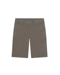 Short en sergé - Kaki clair