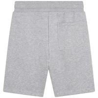 Cotton Bermuda shorts - Steel grey mottled