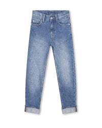 Pantalon denim en coton - Double stone