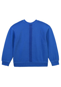 Sweatshirt Voltaire molletonné - Bleu marine
