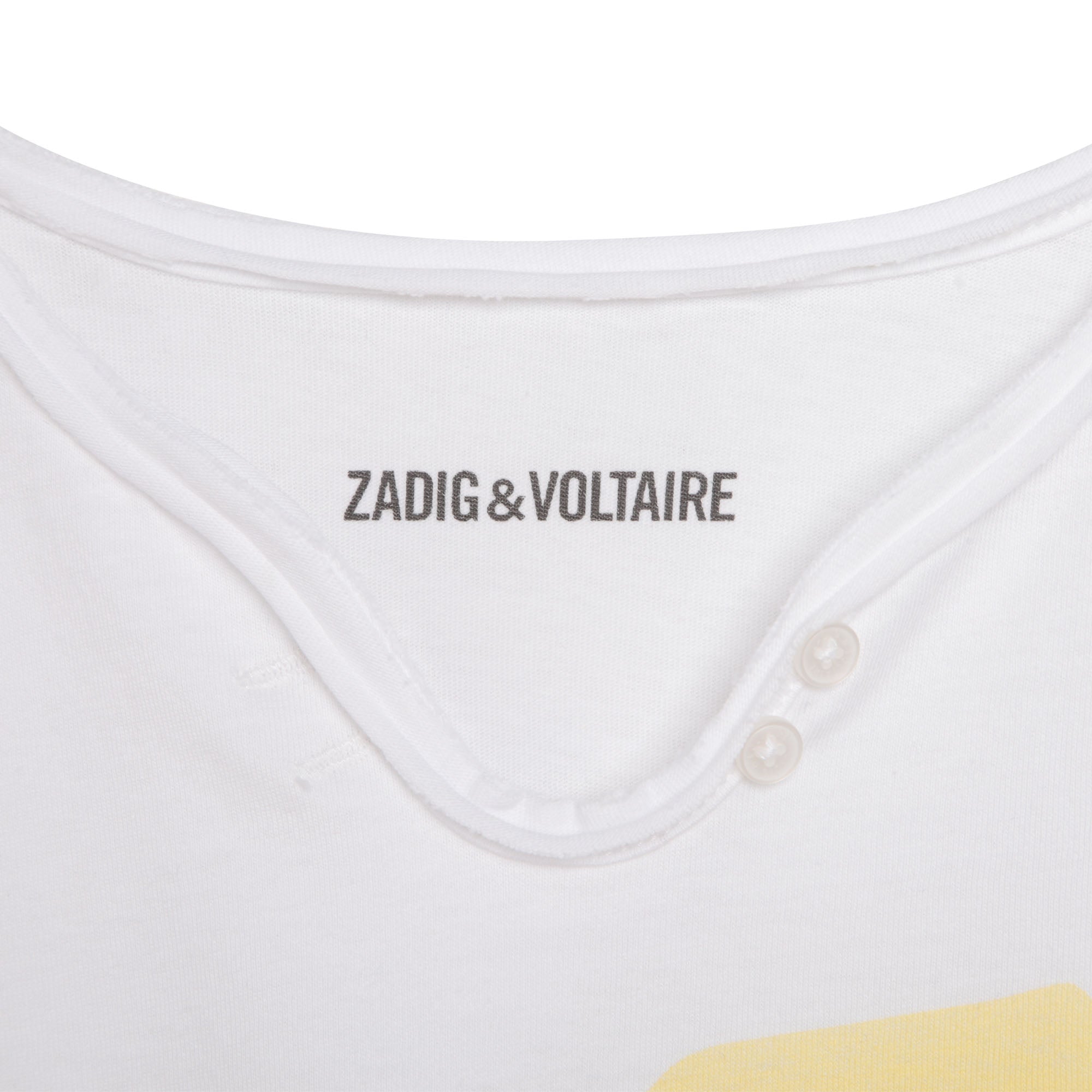 T-shirt manches courtes DJ Voltaire - Blanc