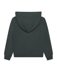 Pull à capuche en laine - Bottle Green