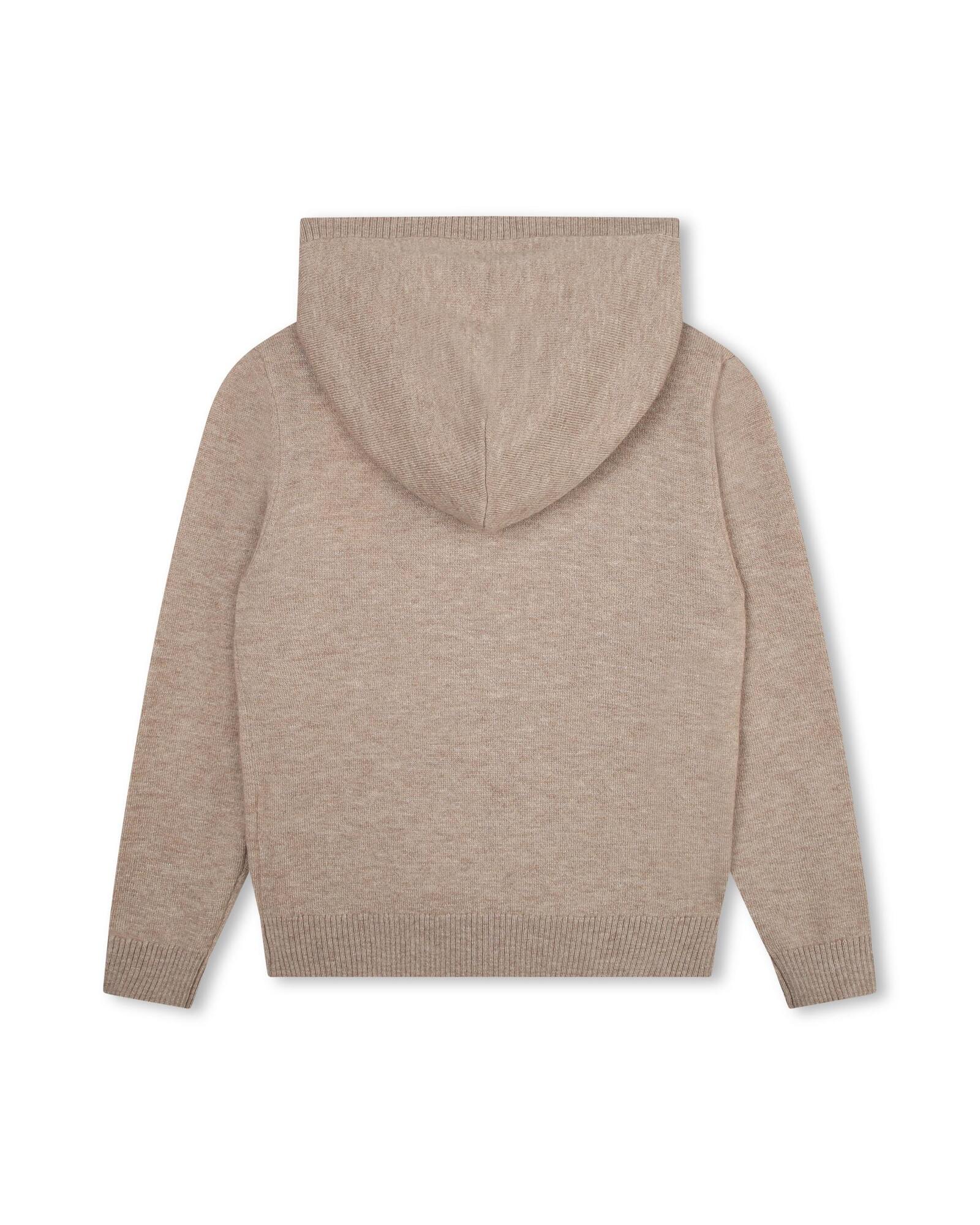 Pull à capuche en laine - Cashmere Beige