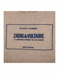 Pull à capuche en laine - Cashmere Beige