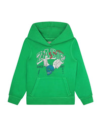 Sweatshirt à capuche en coton - Acid green