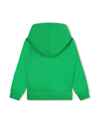 Sweatshirt à capuche en coton - Acid green