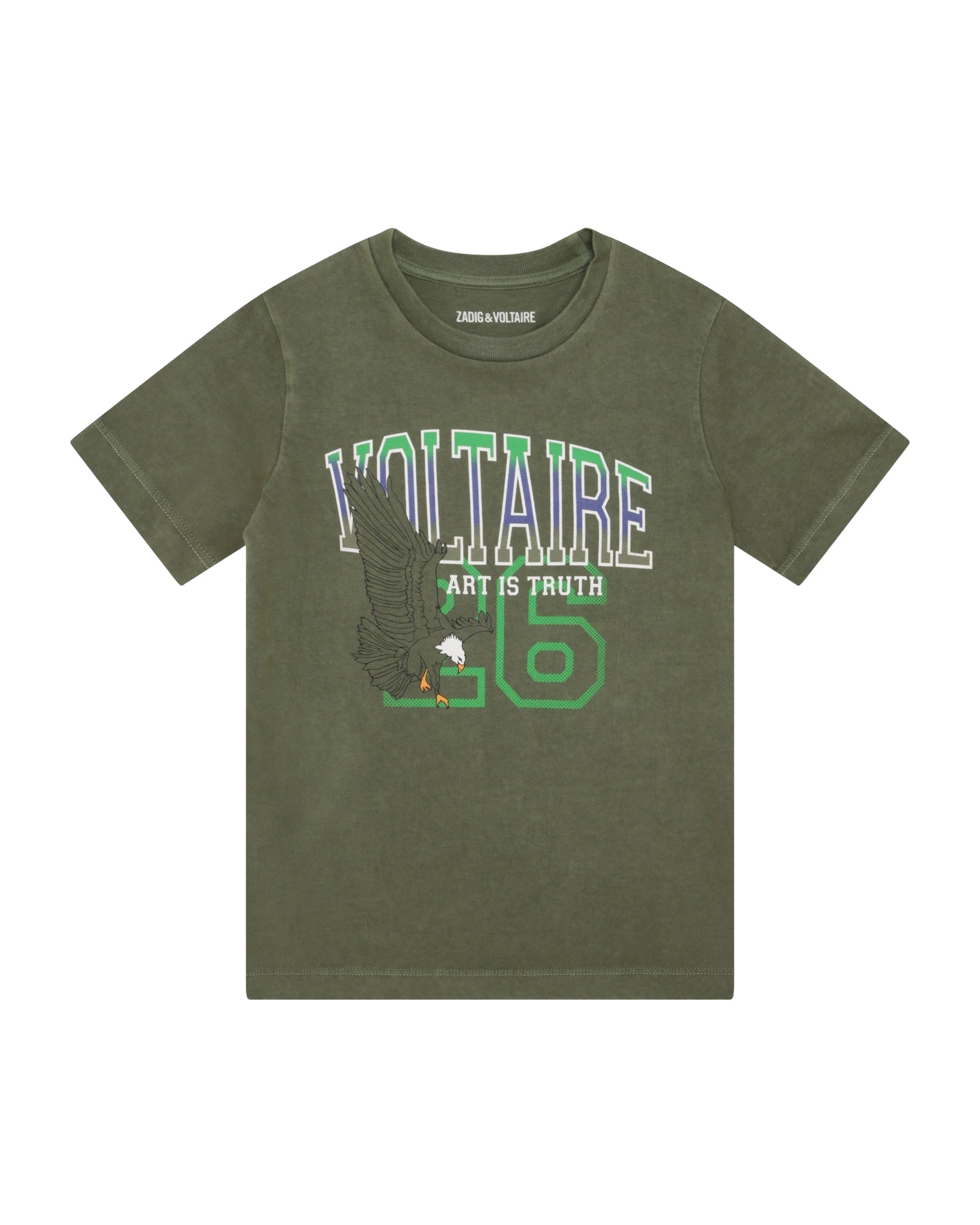 T-shirt à manches courtes en coton - Camouflage
