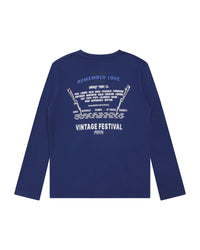 Long-sleeved cotton T-shirt - Neptune
