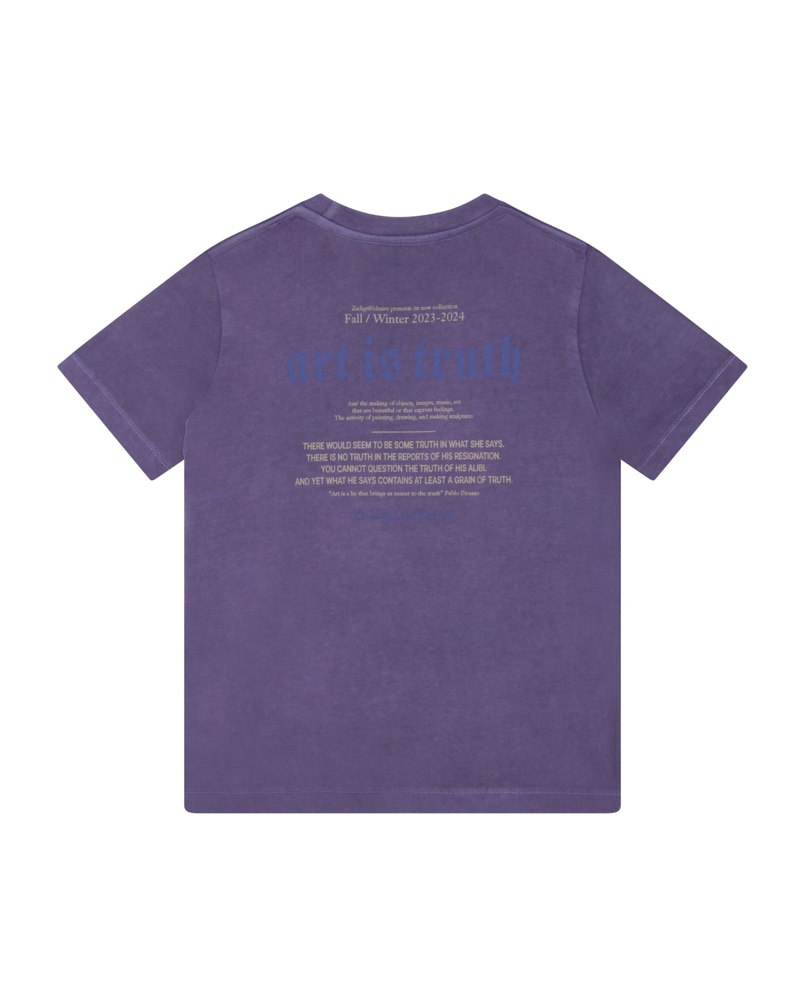 Short-sleeved cotton T-shirt - Myth