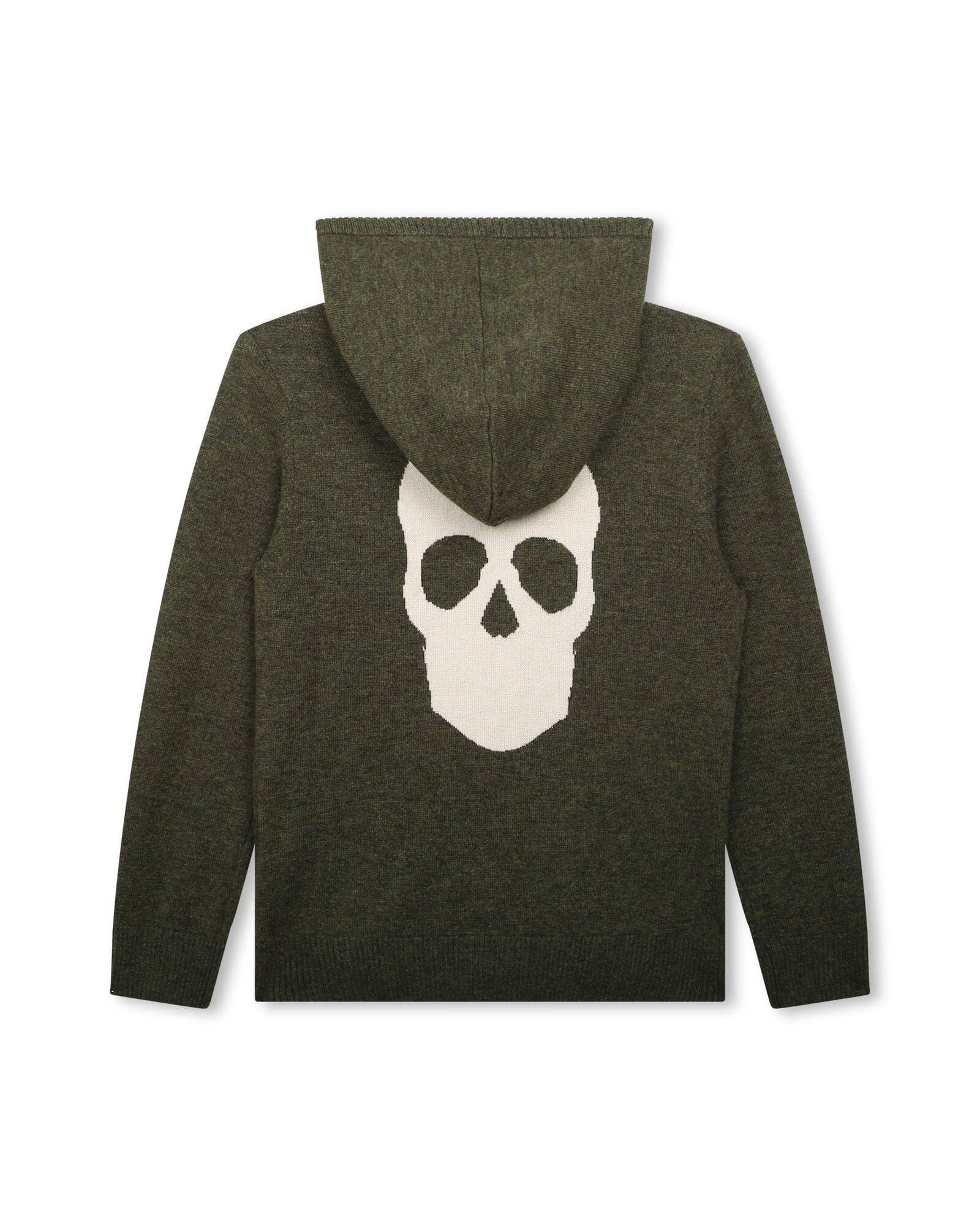 Gilet à capuche en laine - Cypres Chiné
