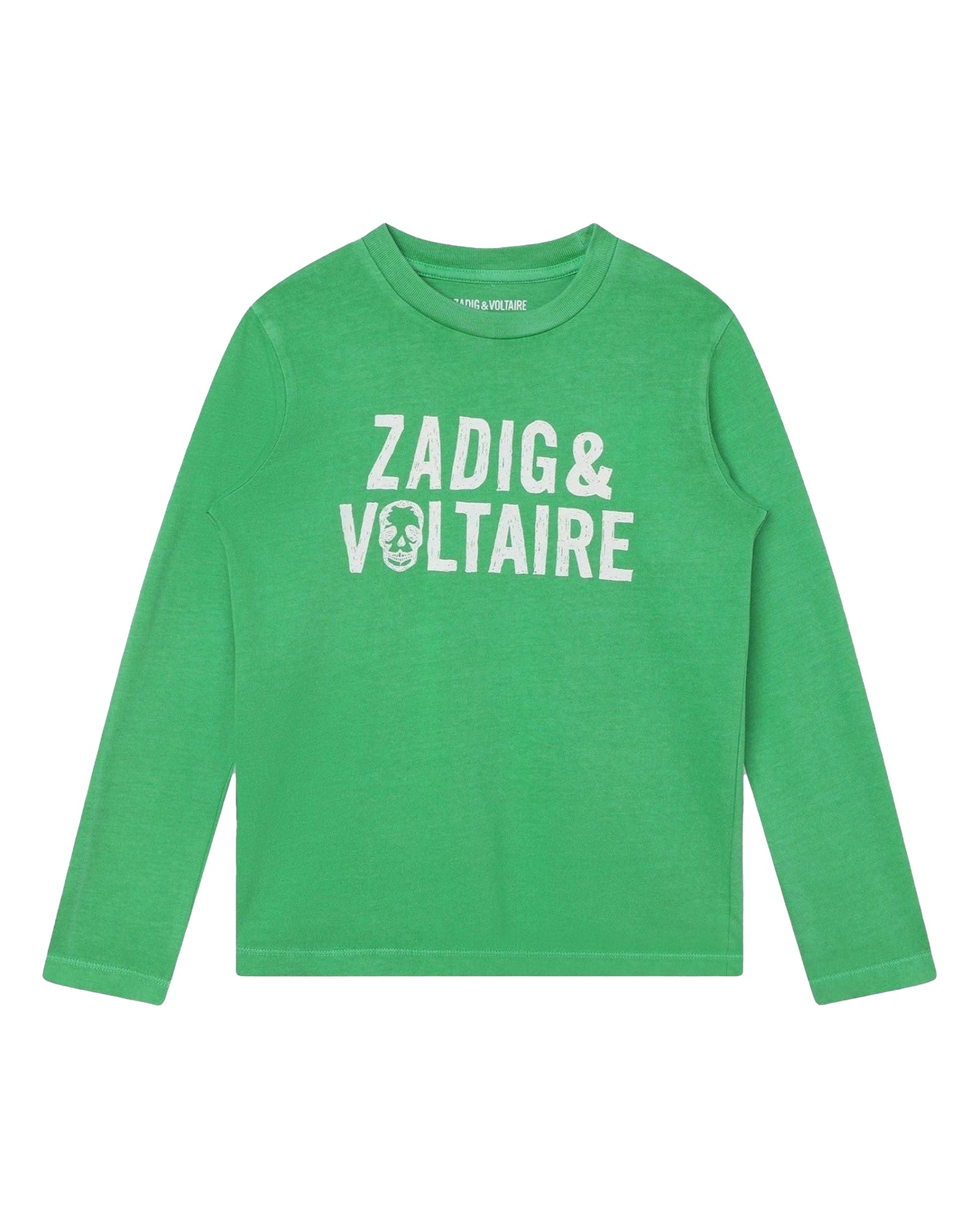 T-shirt à manches longues en coton - Acid Green