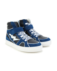 Leather sneakers - Dark Blue