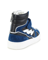 Leather sneakers - Dark Blue