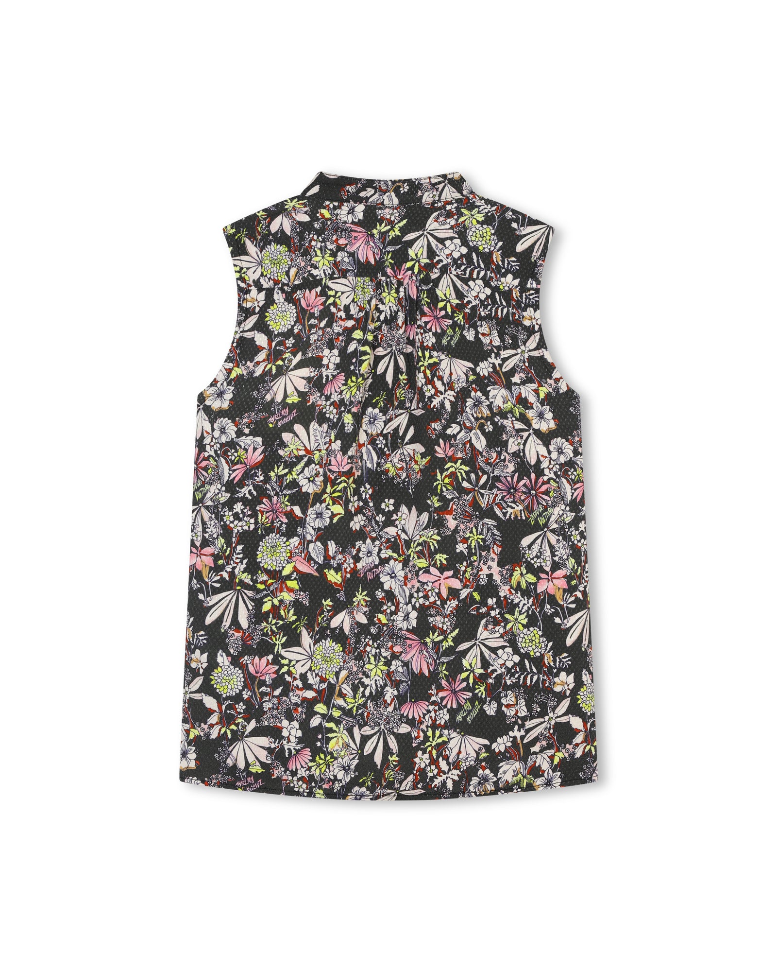 Blouse en imprimée all over floral - Dark Khaki