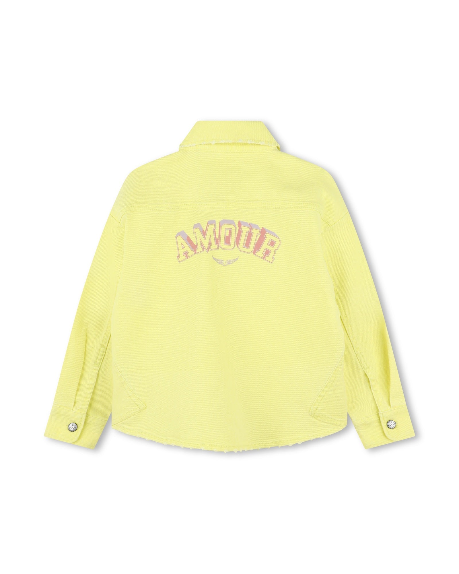 Veste en sergé - Jaune Tendre
