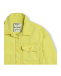 Veste en sergé - Jaune Tendre