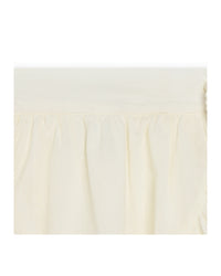 Elasticated waist skirt - Porcelaine