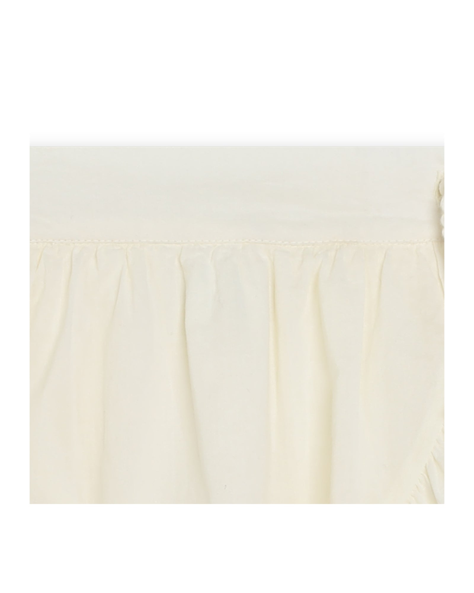 Elasticated waist skirt - Porcelaine