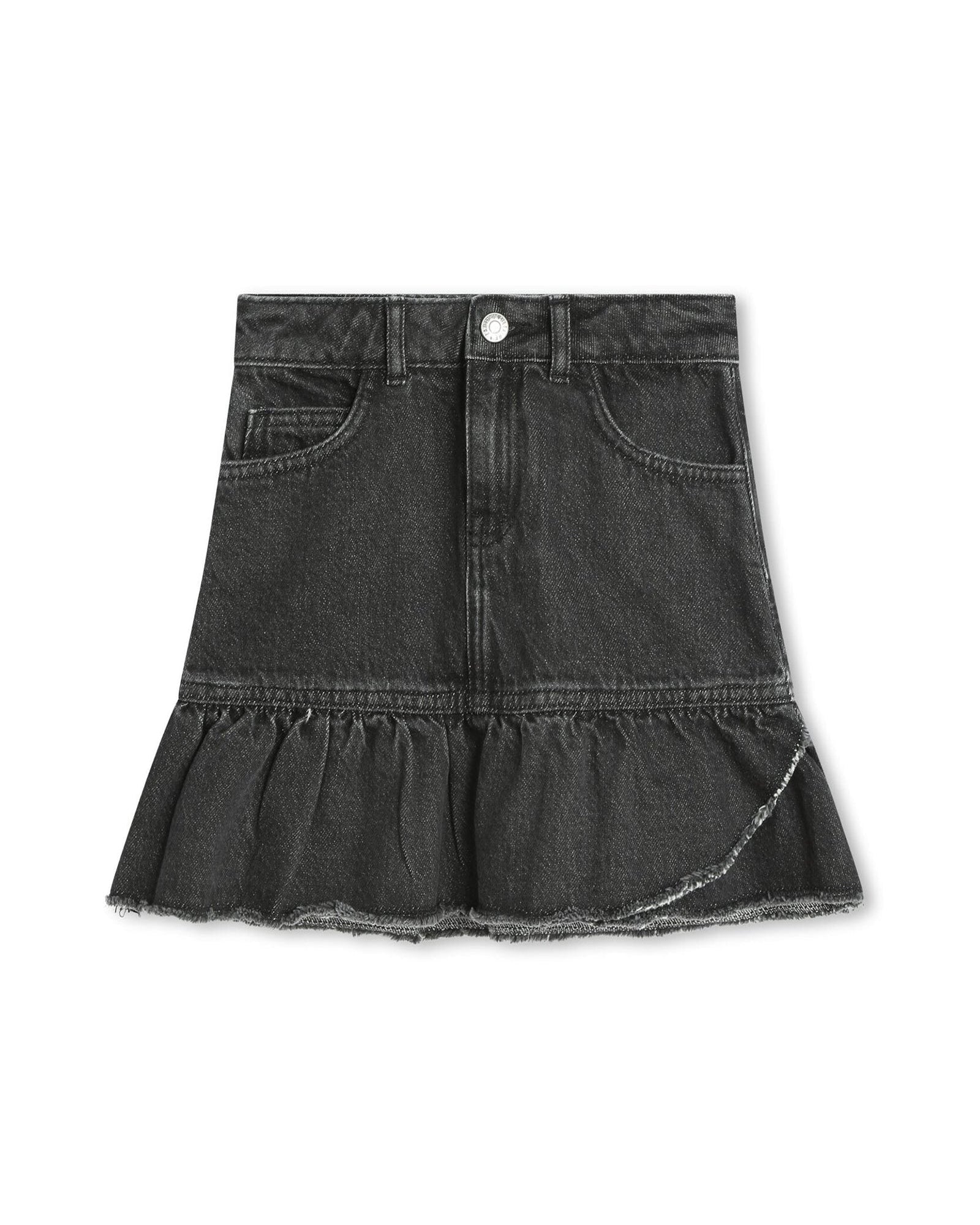 Jupe à poches en denim - Denim Black
