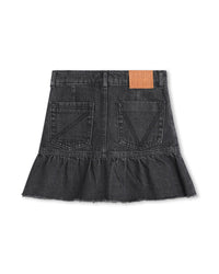 Jupe à poches en denim - Denim Black
