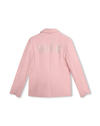Veste tailleur à fermeture boutonnée - Taupe Pink