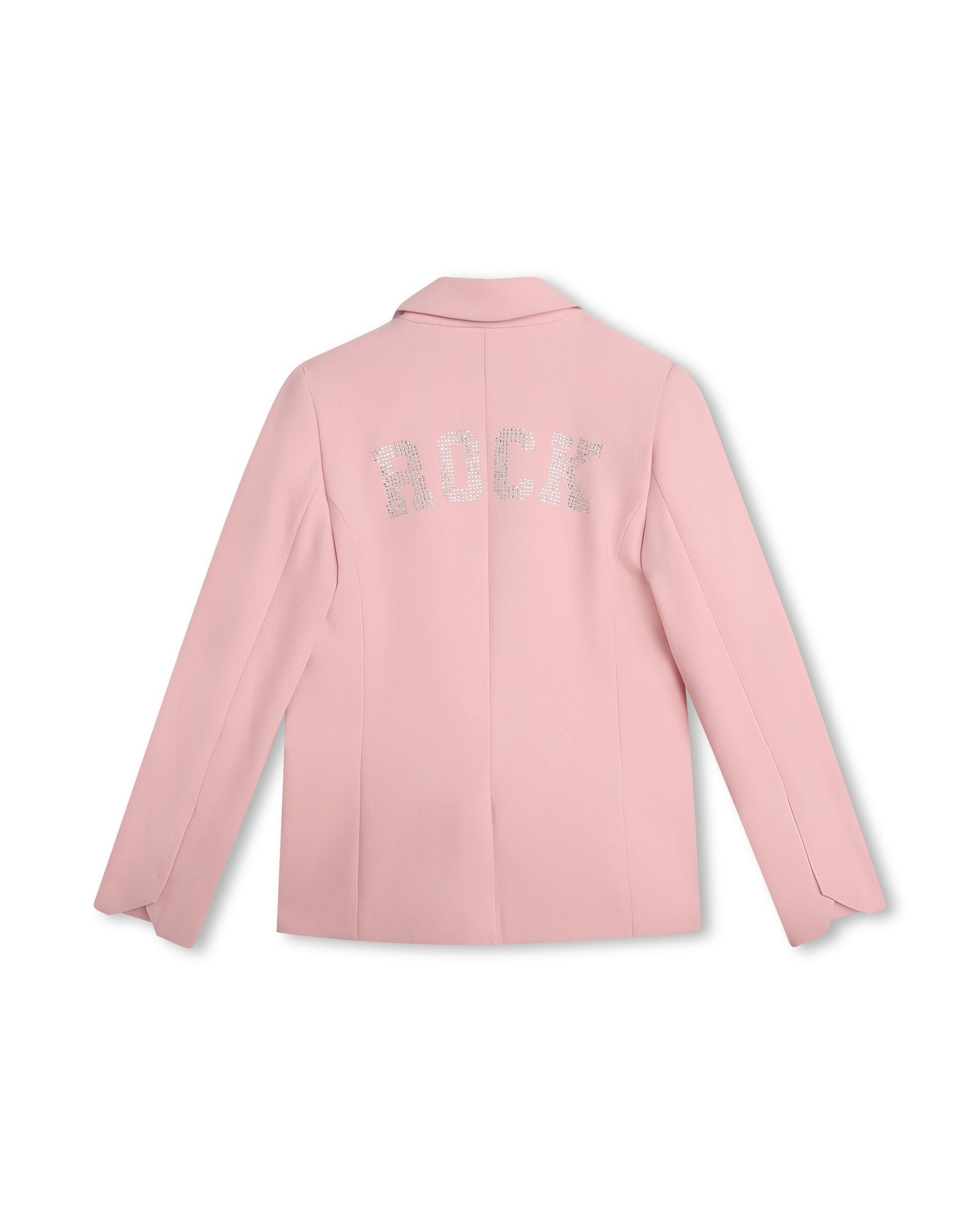 Veste tailleur à fermeture boutonnée - Taupe Pink