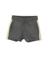 Short à taille élastiquée - Dark Khaki