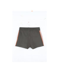 Short à taille élastiquée - Dark Khaki
