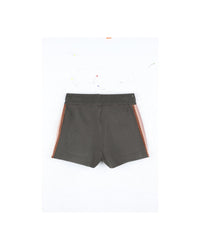 Short à taille élastiquée - Dark Khaki