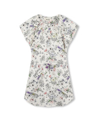Robe à taille élastiquée - Creme