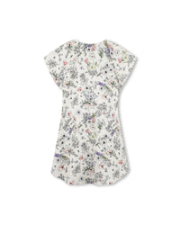 Robe à taille élastiquée - Crème