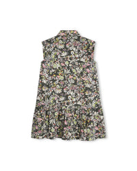 Robe en all over floral - Dark Khaki