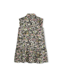 Robe en all over floral - Dark Khaki