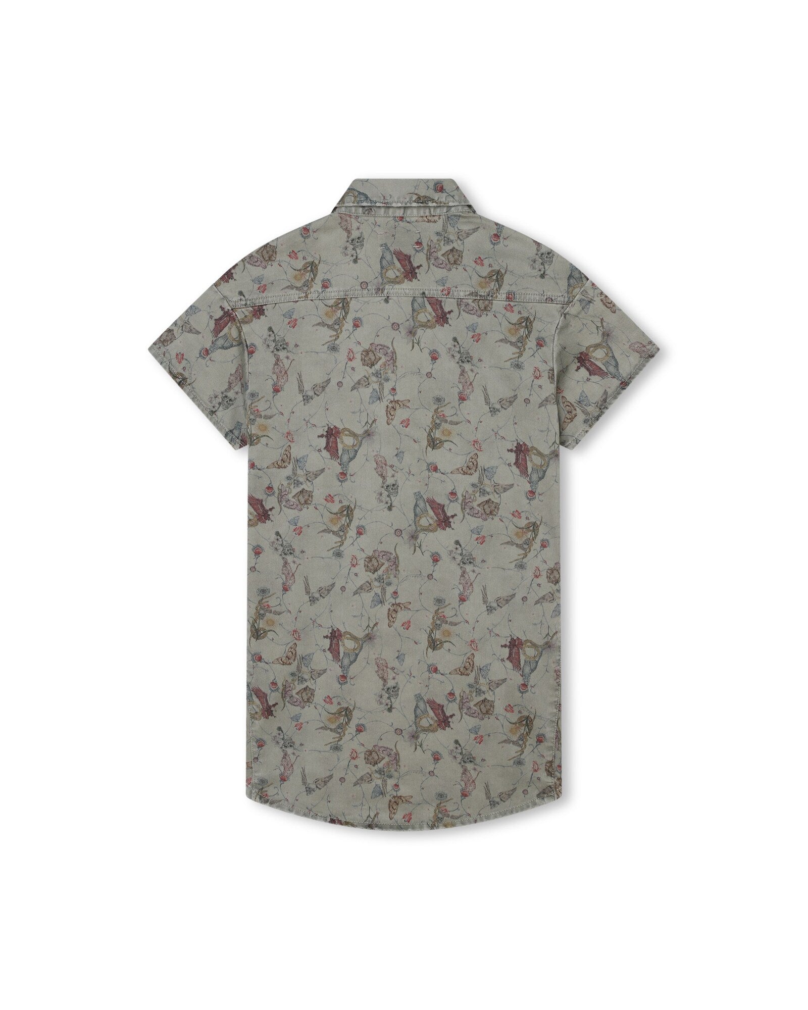 Robe en coton - Treillis