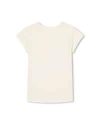 T-shirt avec broderie - Porcelaine