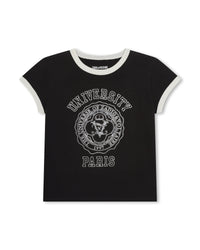 T-shirt avec illustration - Black