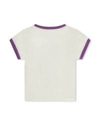 T-shirt with illustration - Creme