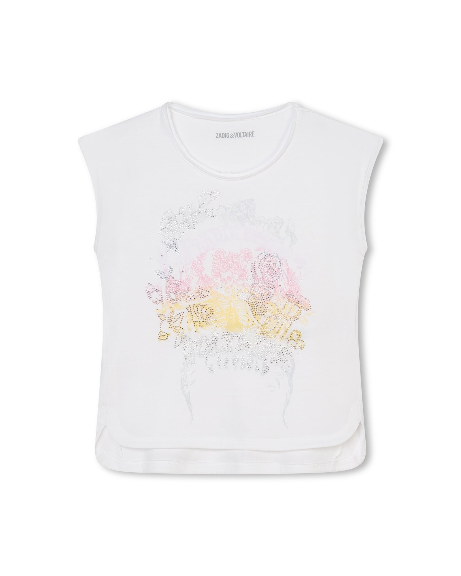 T-shirt with illustration - White