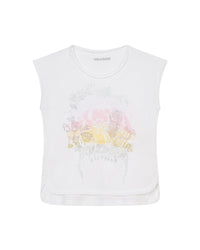 T-shirt avec illustration en coton - Blanc