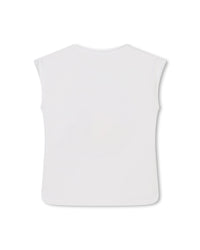 T-shirt avec illustration en coton - Blanc