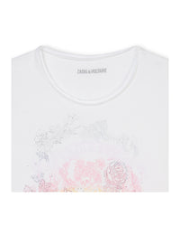 T-shirt with illustration - White