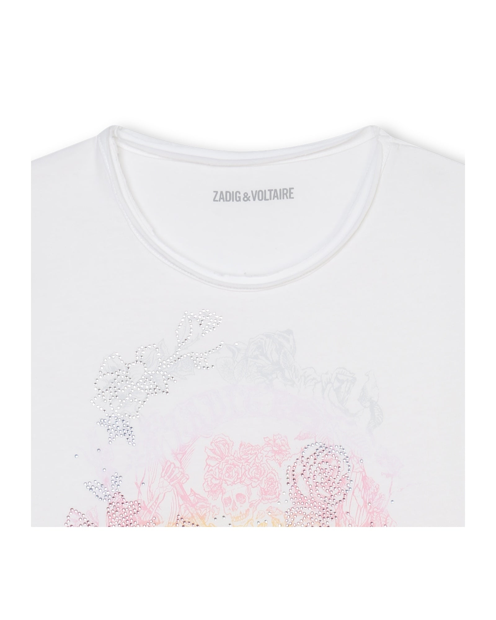 T-shirt avec illustration en coton - Blanc